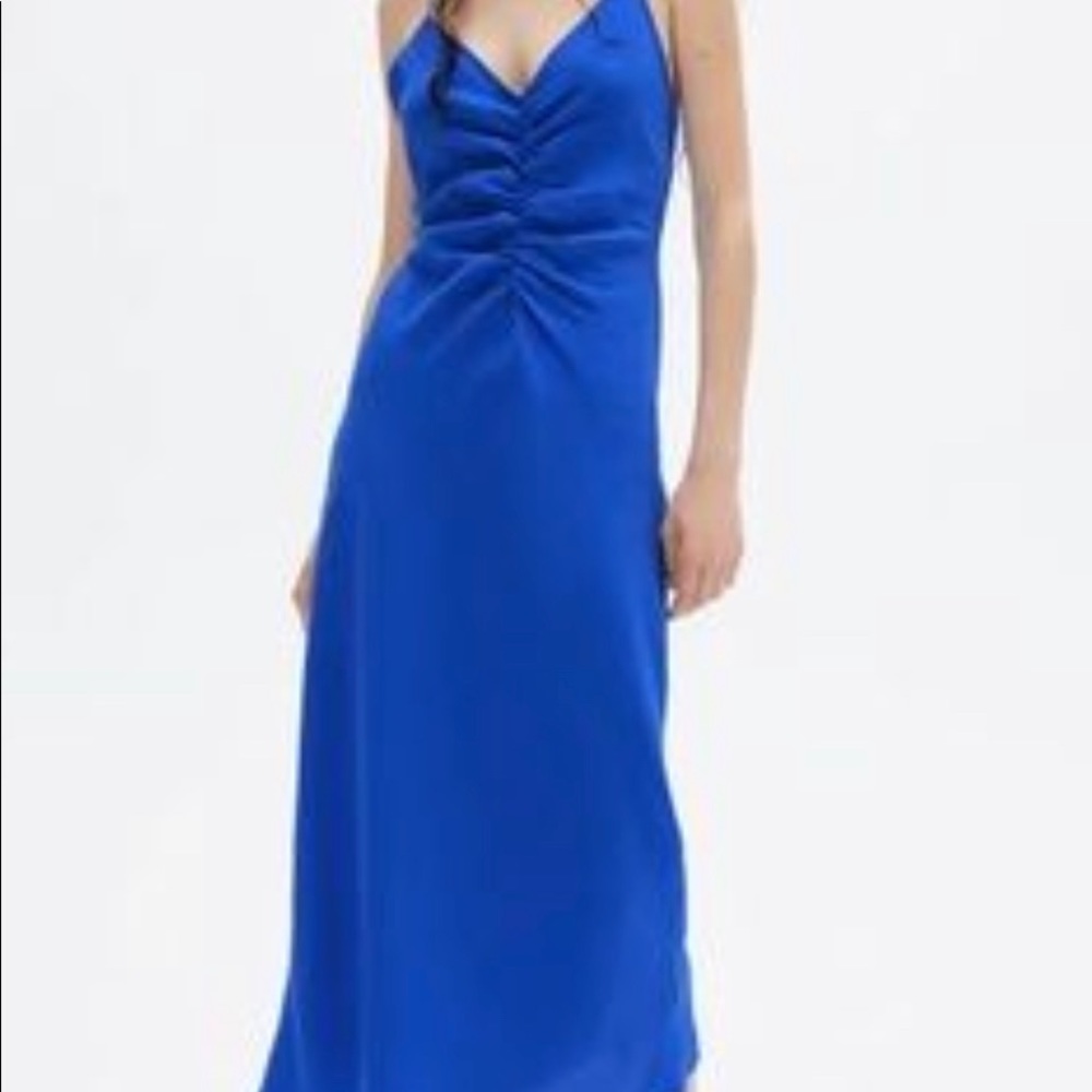 Zara Ruched Slip Dress